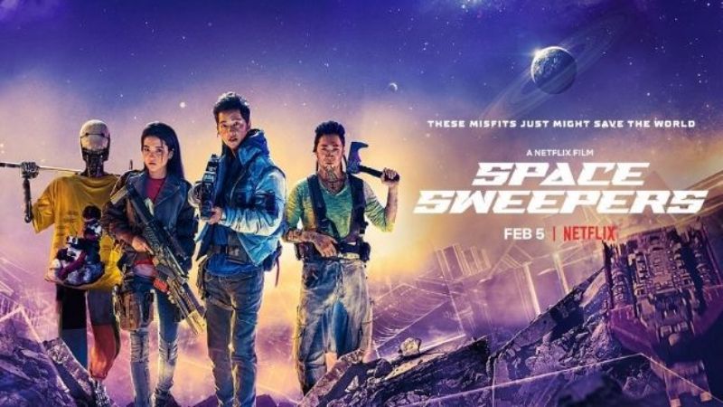 Space Sweepers 2021 in Hindi